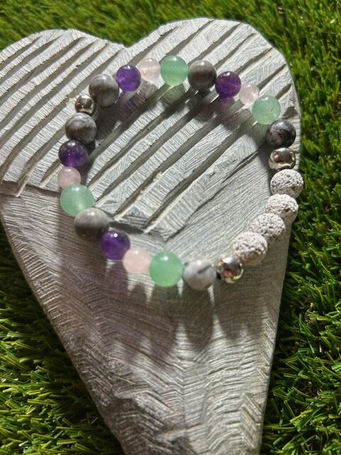 SELF LOVE AND RECIEVING DIFFUSER BRACELET