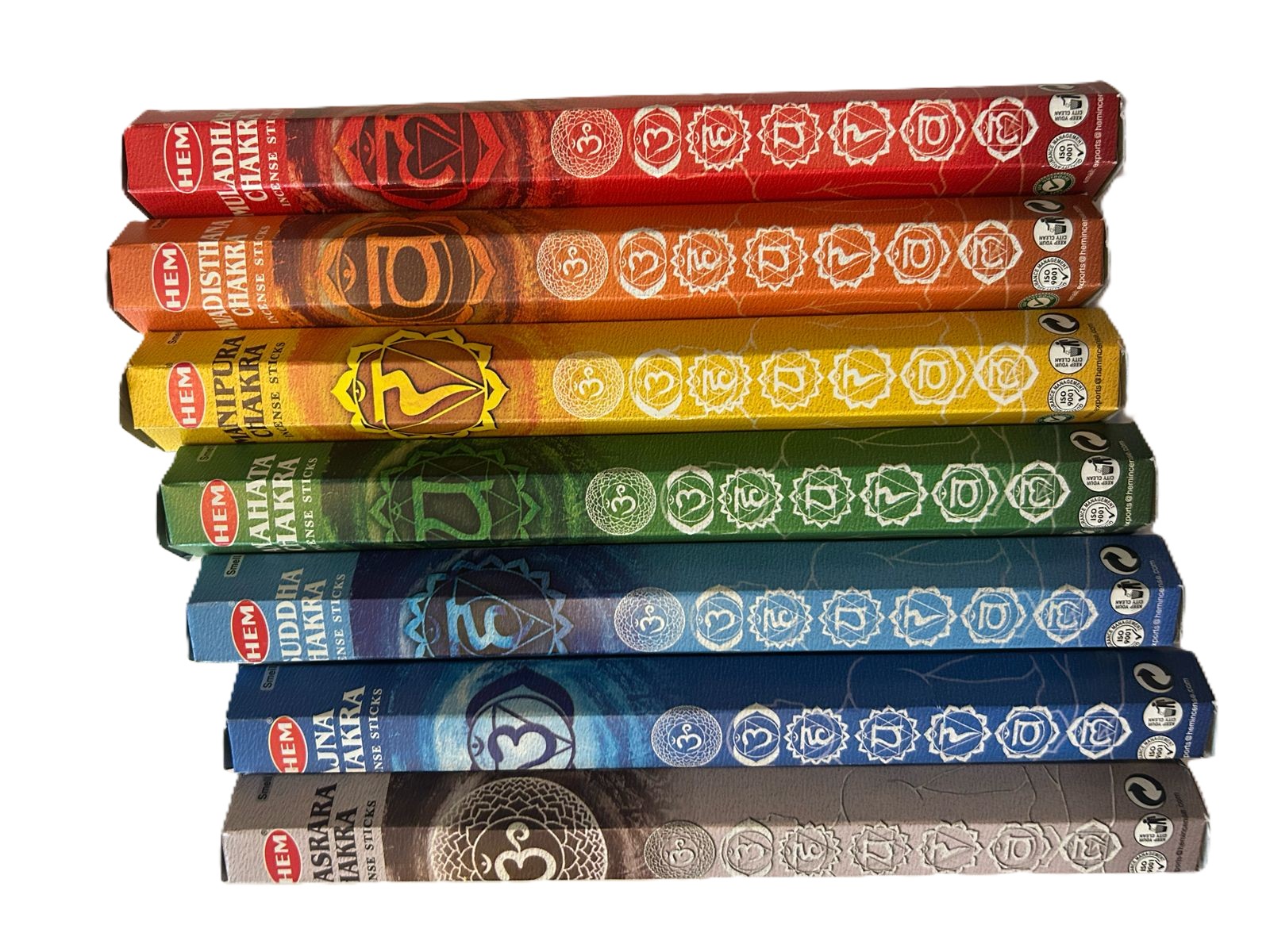 HEM 7 CHAKRA GIFT PACK 7 TUBE - Image 2