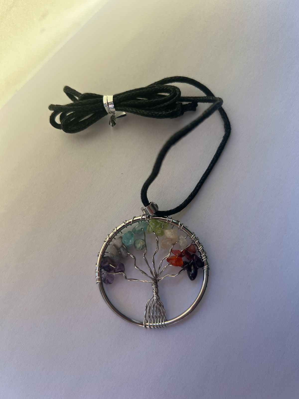 Tree of Life Chakra Necklace in gift box - Image 2