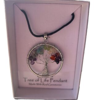 Tree of Life Chakra Necklace in gift box