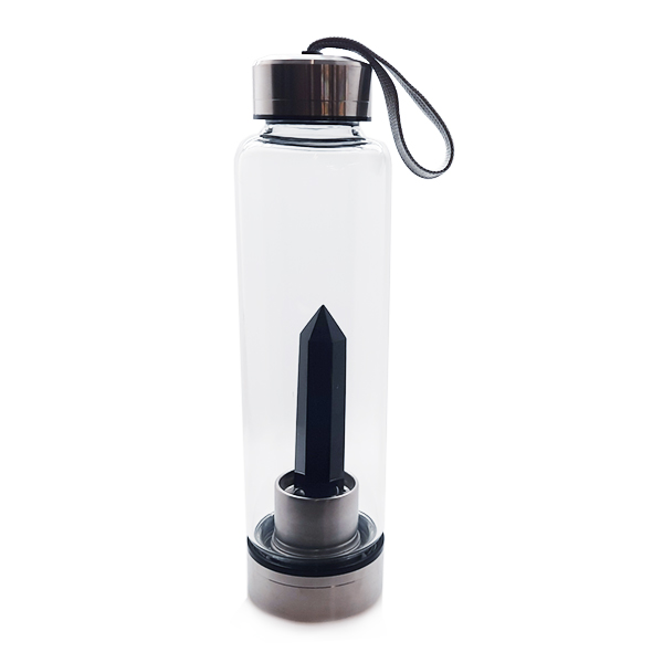 BLACK ONYX INFUSION WATER BOTTLE