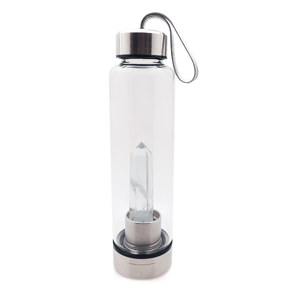CLEAR QUARTS INFUSION WATER BOTTLE